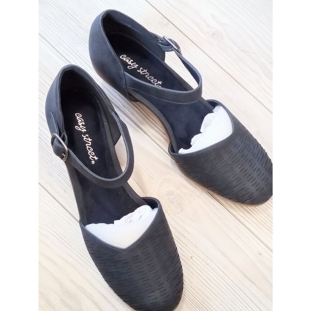(D-4766) Easy Street NAVY Justina (Women's) Sz 8.5 - Picture 13 of 17